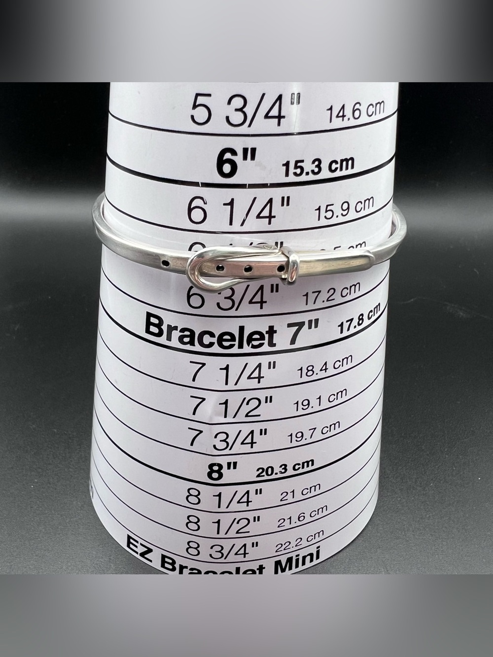 Mexico Sterling Silver Belt Bracelet - Picture 6 of 8